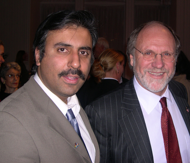 Dr.Abbey with Former  Gov of NJ John Corzine