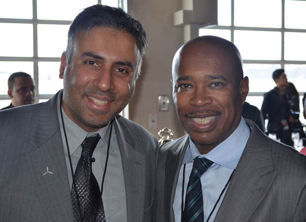 Dr.Abbey with Former  HBO Sports, senior vice president Kery Davis,