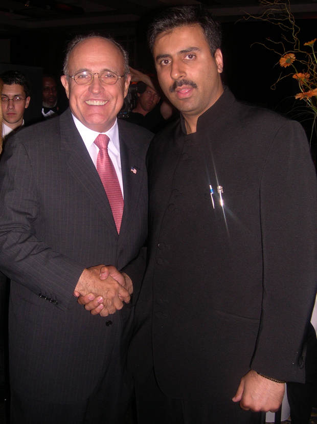 Dr.Abbey with Former   Mayor NYC Rudolph Guiliani