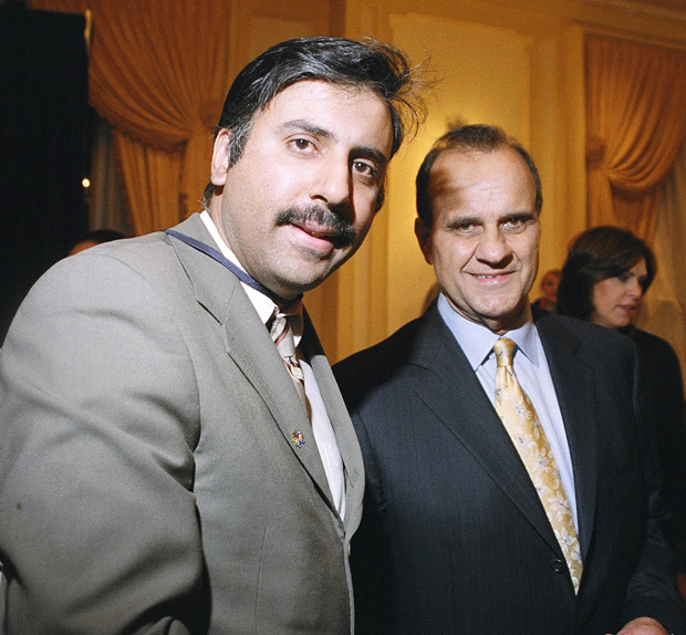 Dr.Abbey with Former Yankees Manager  Joe Torre