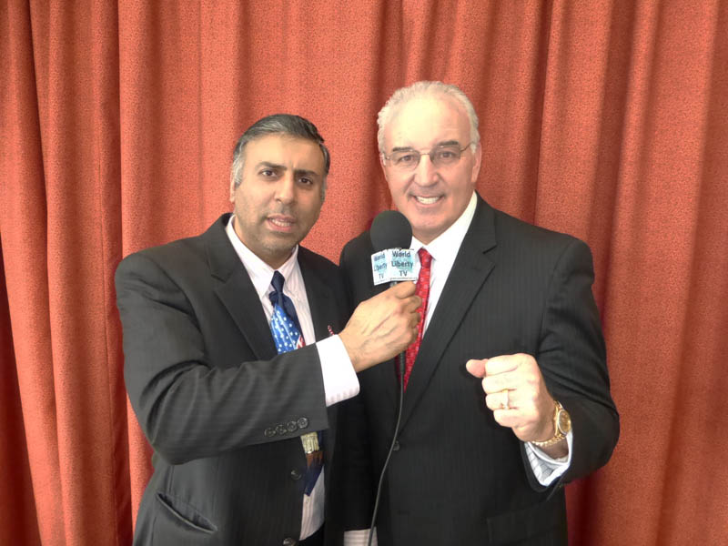 Dr.Abbey with Gerry Cooney