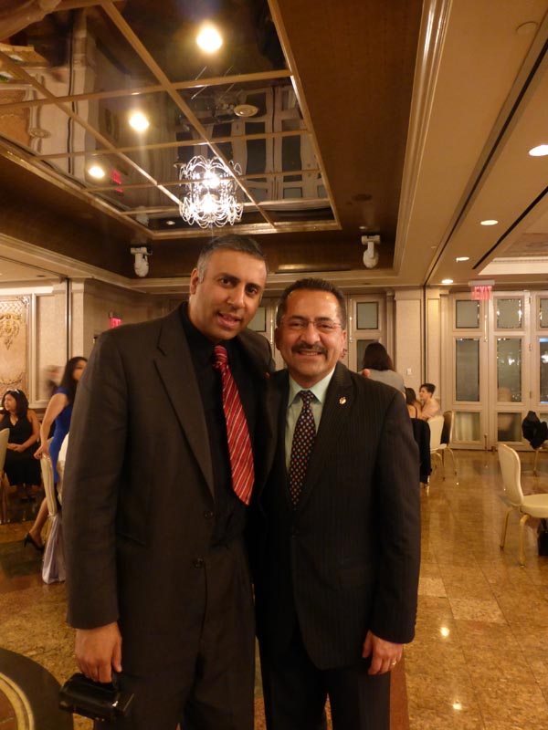Dr.Abbey with Guillermo Chacon President LCA