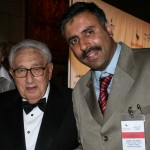 Dr.Abbey with Henry Kissinger Former Secty of State