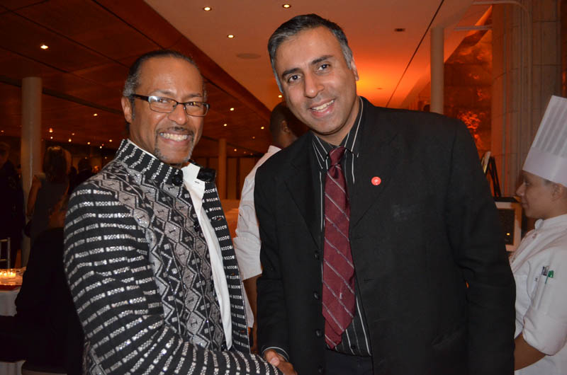 Dr.Abbey with Howard kamau Stanford,BCA Chairman