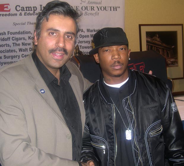 Dr.Abbey with Ja Rule Rapper