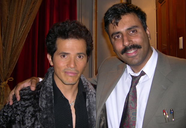 Dr.Abbey with John Leguizamo,Actor and  Comedian