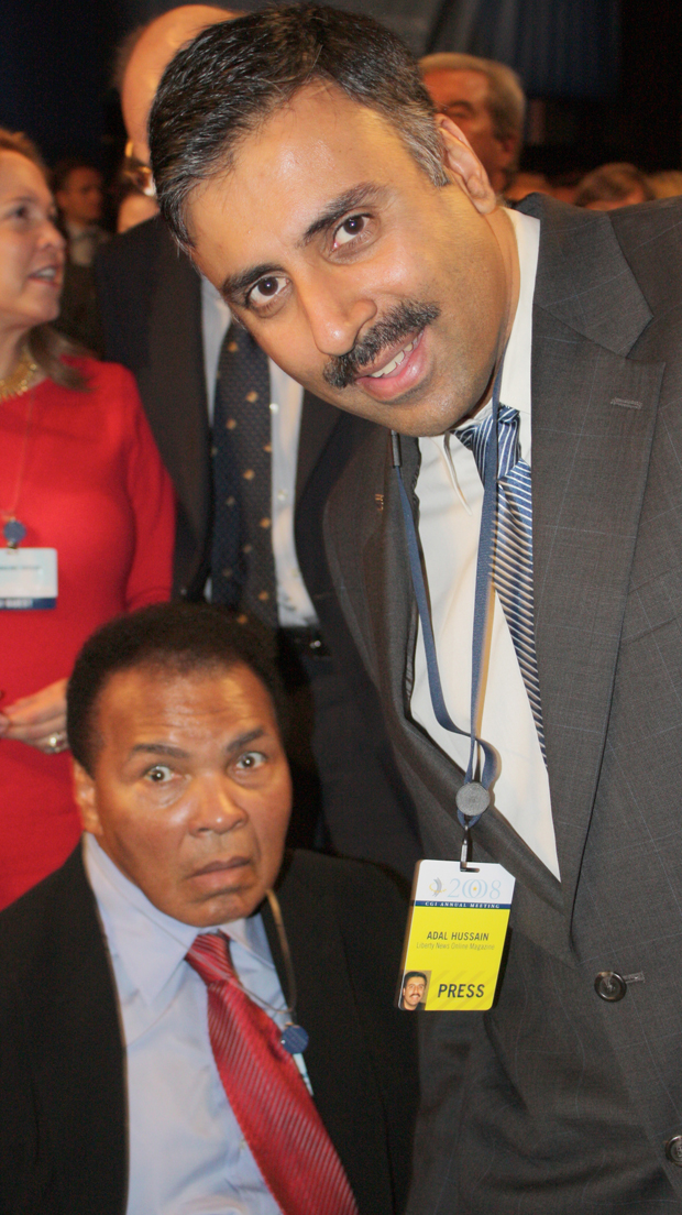 Dr.Abbey with Muhammad Ali