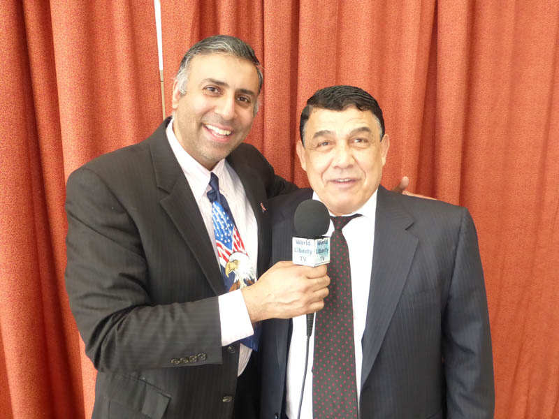 Dr.Abbey with Mustafa Hamsho