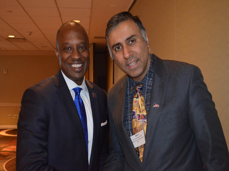 Dr.Abbey with Ron Busby Sr,President US Black Chambers Inc