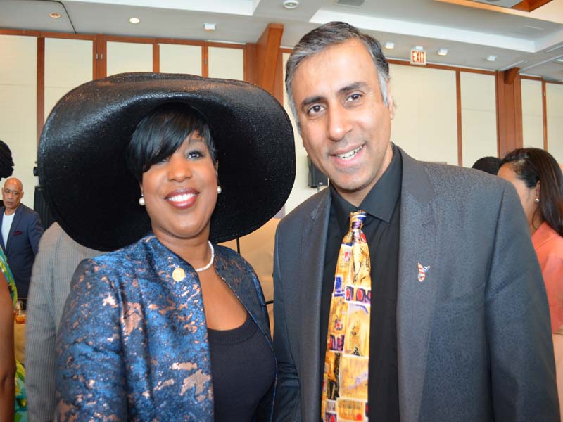 Dr.Abbey with Roslyn M. Brock Chairman of Board of Directors of NAACP