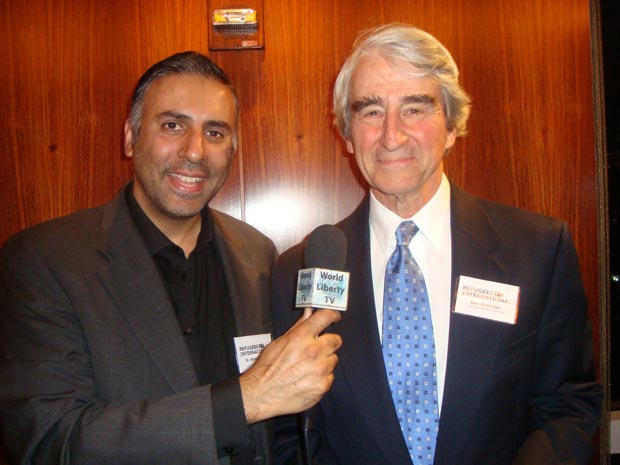 Dr.Abbey with Sam Waterson Actor