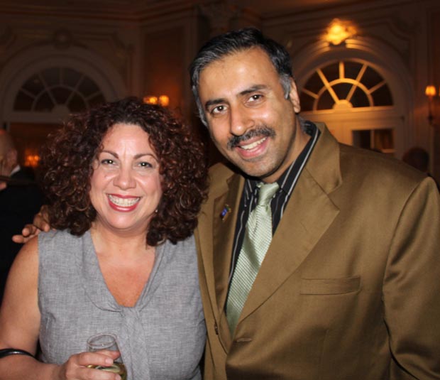 Dr.Abbey with Sandra A. García-Betancourt CEO of Northern Manhattan Arts Alliance