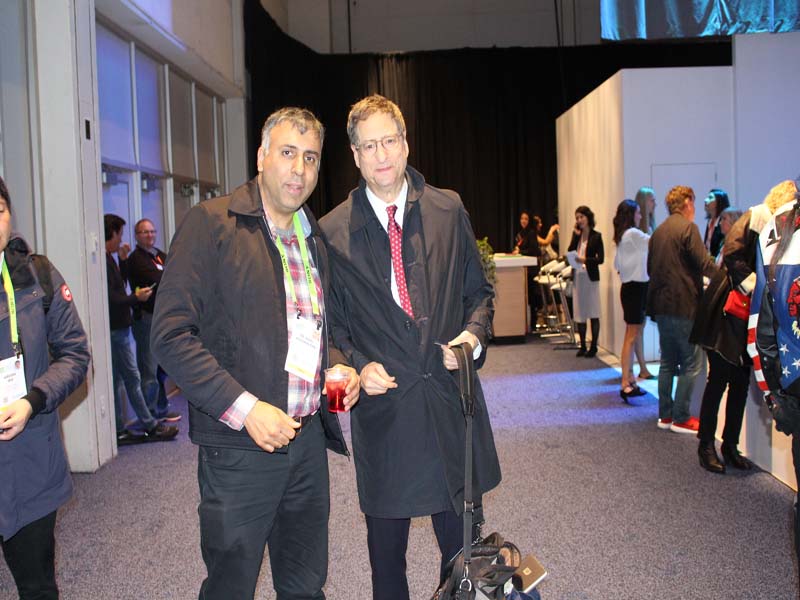 Dr.Abbey with Thomas E. Rothman Chairman of Sony Pictures Entertainment’s Motion Picture Group