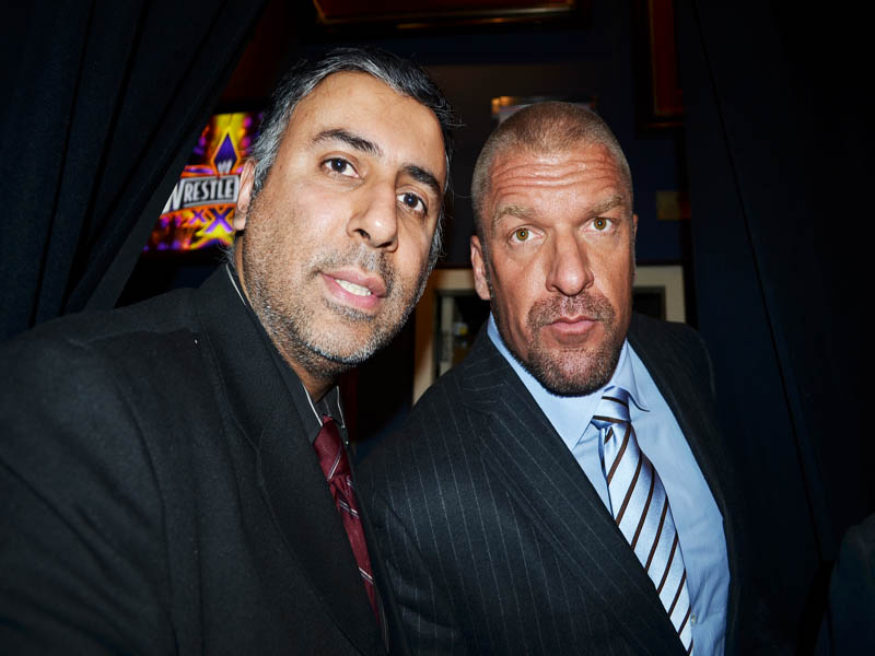 Dr.Abbey with Triple H