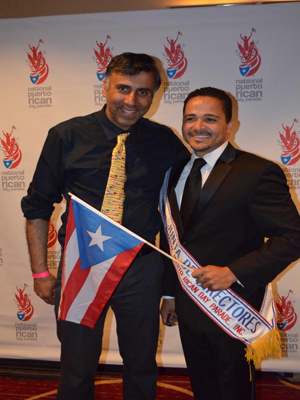 Dr.Abbey with Ululy Rafael Martinez Vice Chair of PR Parade