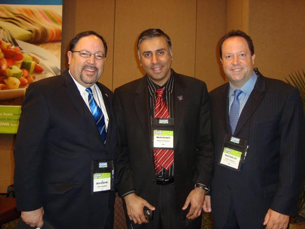 Dr.Abbey with Unanue Brothers of Goya Foods 2011