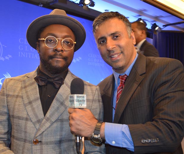 Dr.Abbey with Will iam from Black Eyed Peas