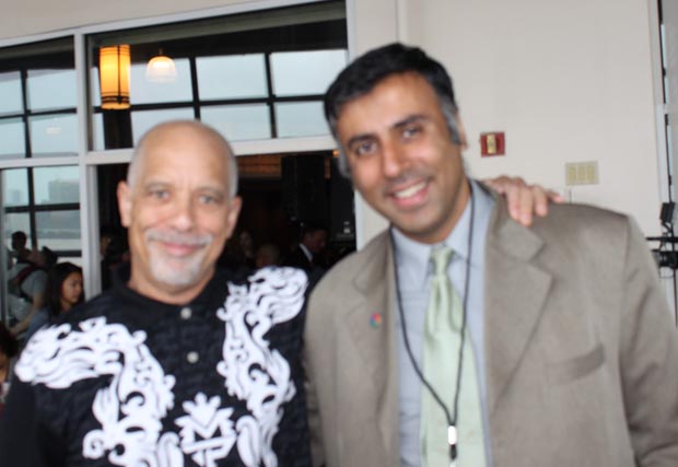 Dr.Abbey with singer-composer Dan Hill
