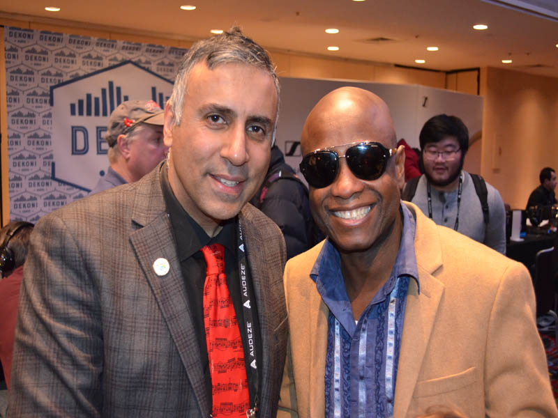 Dr.Abbey with world renowned music producer Jerry Wonda