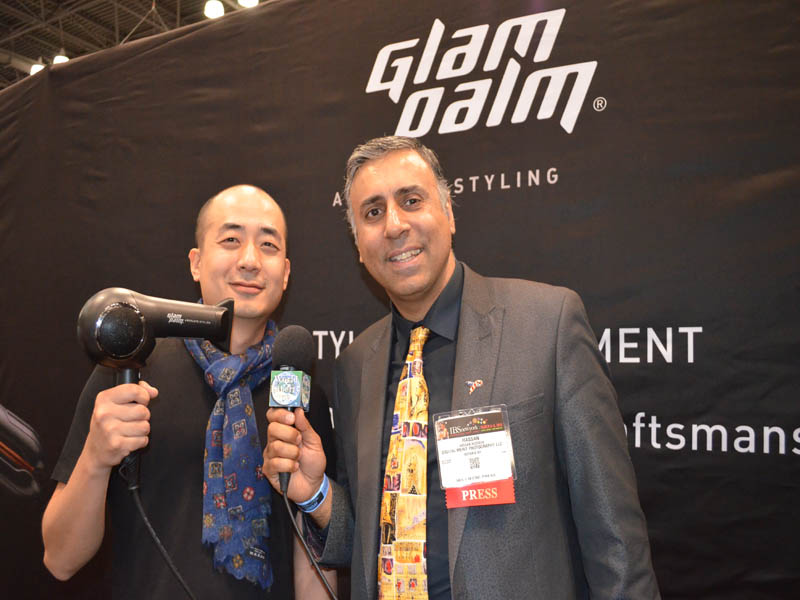 Dr.Abbey with Daniel Yoon of Glam Palm