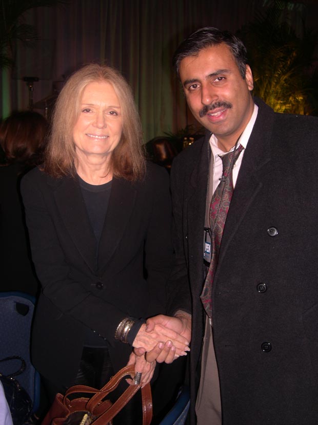 Dr.Abbey with  Gloria Steinem
