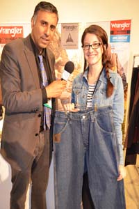 Dr.Abbey with Jennie Klahre of Wrangler Riggs Workwear Jeans