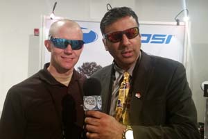 Dr.Abbey with Joe Earley owner Tifosi Optics