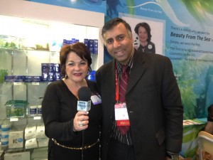 Dr.Abbey with Lydia Sarfati President REPECHAGE