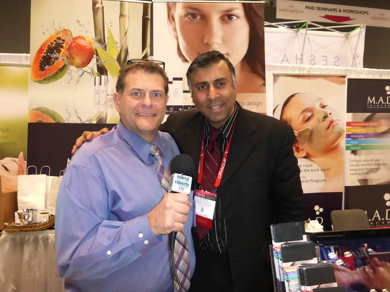 Dr.Abbey with Michael Contorno President MAD Skincare