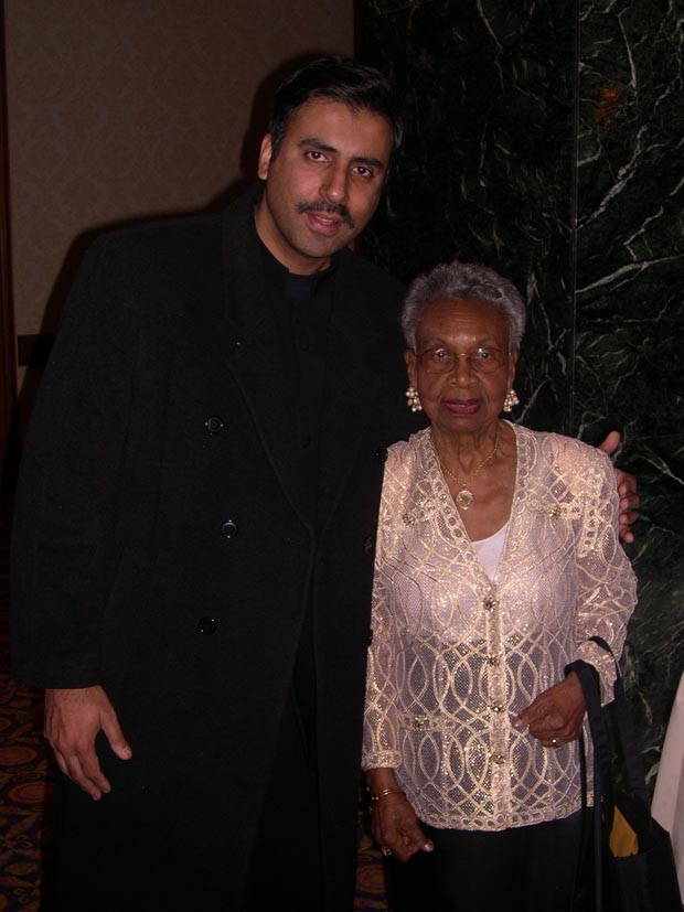 Dr.Abbey with   Muriel Petioni, Founder Friends of Harlem Hospital