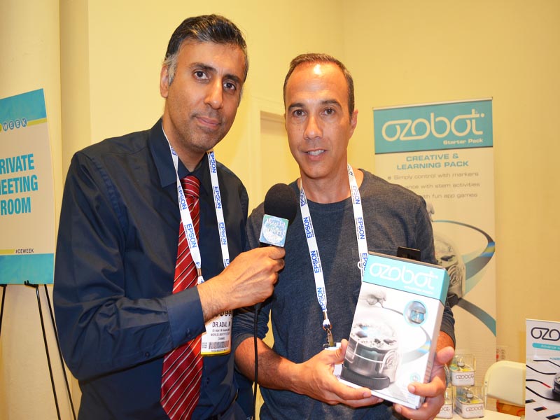 Dr.Abbey with Nader Hamada CEO Azobot