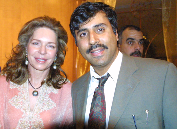 Dr.Abbey with Queen Noor of Jordan