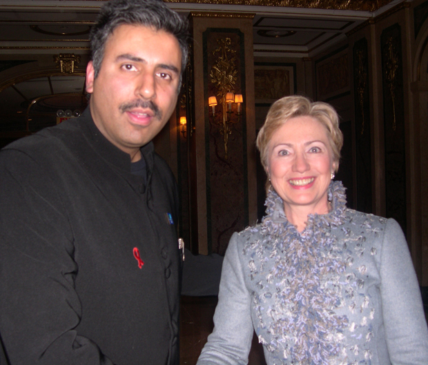 Dr.Abbey with former Secty of State Hillary Clinton