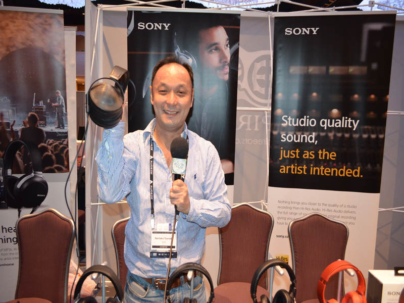 Noataka Tsunoda of Sony Headphones
