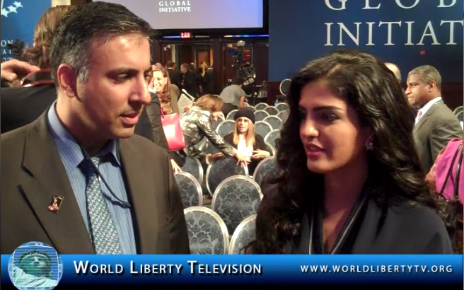 Exclusive Interview with Princess Ameerah Al-Taweel of Saudi Arabia at the CGI 2011