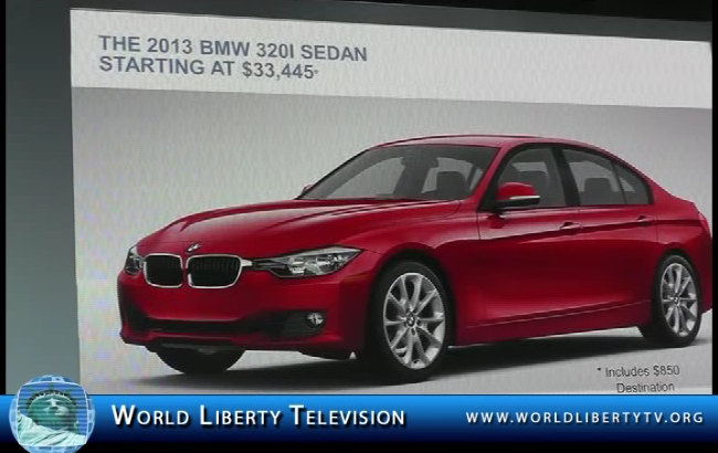 BMW 320i Sedan World Premiere Debut at the NYIAS 2013