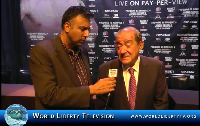 Promoter Bob Arum Talks about Manny Pacquiao vs. Juan Manuel Marquez IV