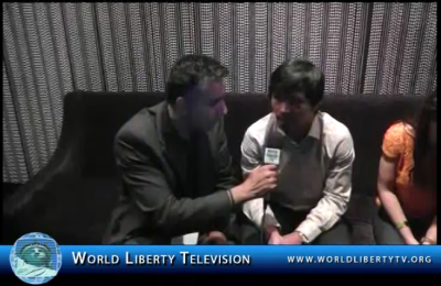 Interview with Manny Pacquiao about his fourth fight with Juan Manuel Marquez – 2012