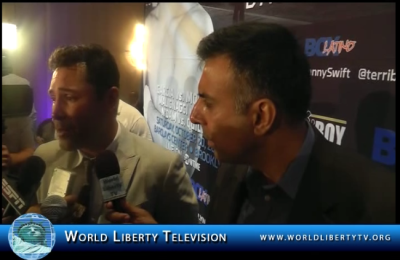 Interview with Boxing Great Oscar De La Hoya, President of Golden Boy Promotions – 2012