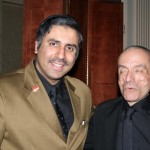 Dr. Abbey with Dennis Deleon,President Latino Commision on Aids