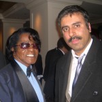 Dr.Abbey with James Brown King of Soul