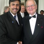 Dr.Abbey with Lee a Iococca Former Chairman of Chrysler