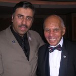 Dr.Abbey with Roscoe Brown Former Tuskeegee Airman with