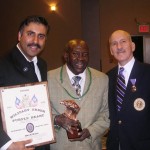 Honorees Dr. Abbey & Emile Griffith with Capt Tony Rivera Jr