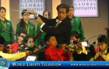 Live performance by Esperanza Azteca National Youth Orchestra at CGI 2013