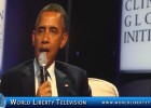 President Barack Obama, 44th President of the USA Speaking about Health Care at The CGI Meeting