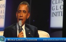 President Barack Obama, 44th President of the USA Speaking about Health Care at The CGI Meeting 2013