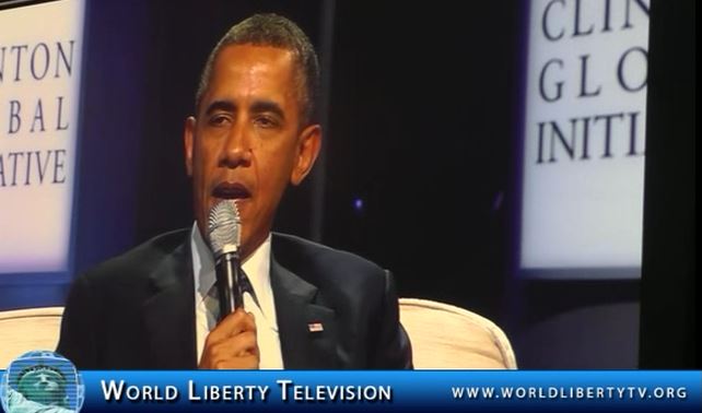 President Barack Obama, 44th President of the USA Speaking about Health Care at The CGI Meeting 2013