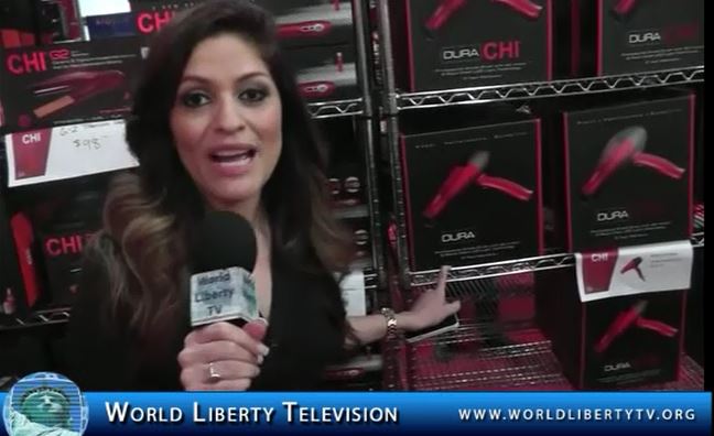Lorena Garcia Speaking about Dura Chi Professional Tools and BioSilk Products for Farouk Systems -2014