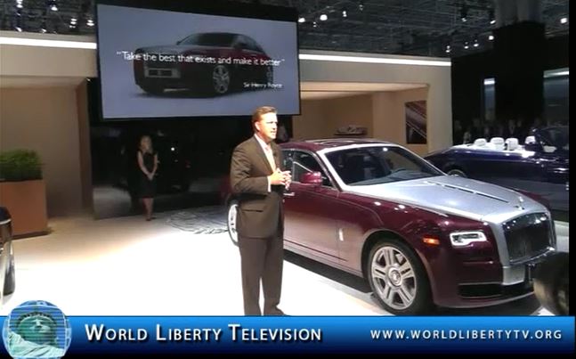 Debut of Rolls Royce Ghost II at the NY International Auto Show-2014